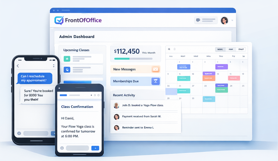 FrontOfOffice Admin Dashboard